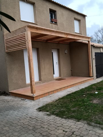Aménagement extérieur Pergolas en douglas Aménagement extérieur Pergolas en douglas