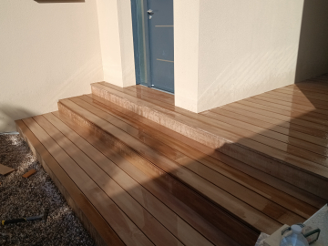 Terrasse en composite à Béziers 