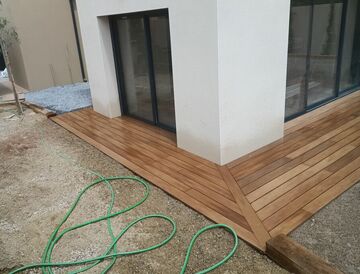 Terrasse en composite sur Béziers 