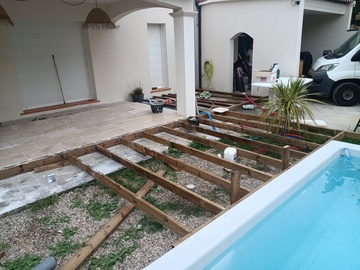 Aménagement extérieur complet sur Agde