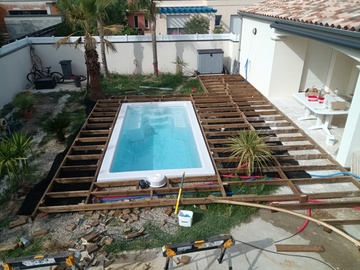 Aménagement extérieur complet sur Agde