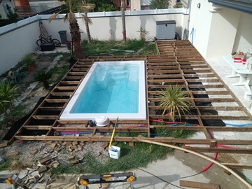 Aménagement extérieur complet sur Agde