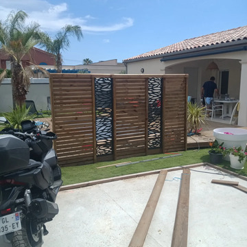 Aménagement extérieur complet sur Agde